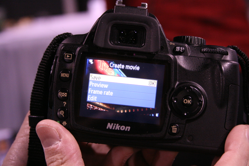 Illustration for article titled Hands On Nikon D60 With Stop-Motion Movie Walkthrough